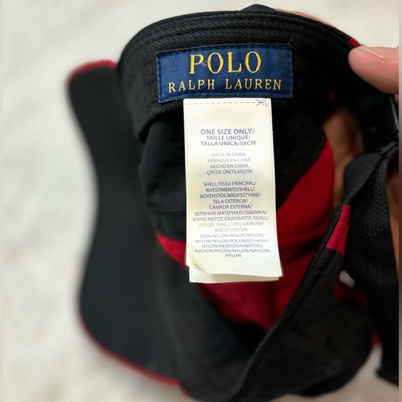 Limited Edition Rare POLO RALPH LAUREN 1967 Spell Out 5 Panel Camp Hat Cap - Picture 3 of 4